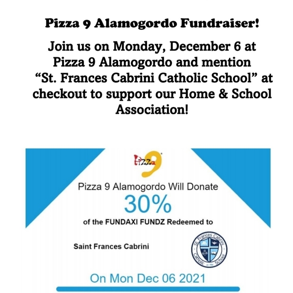 Pizza 9 Fundraiser