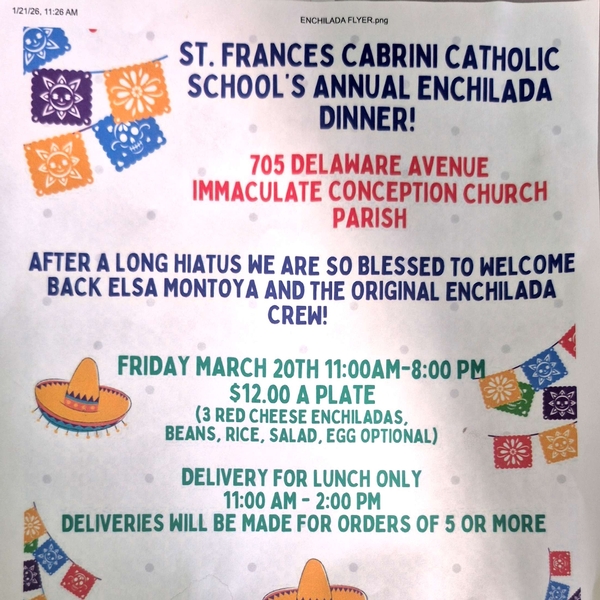 ENCHILADA FUNDRAISER (NO SCHOOL)
